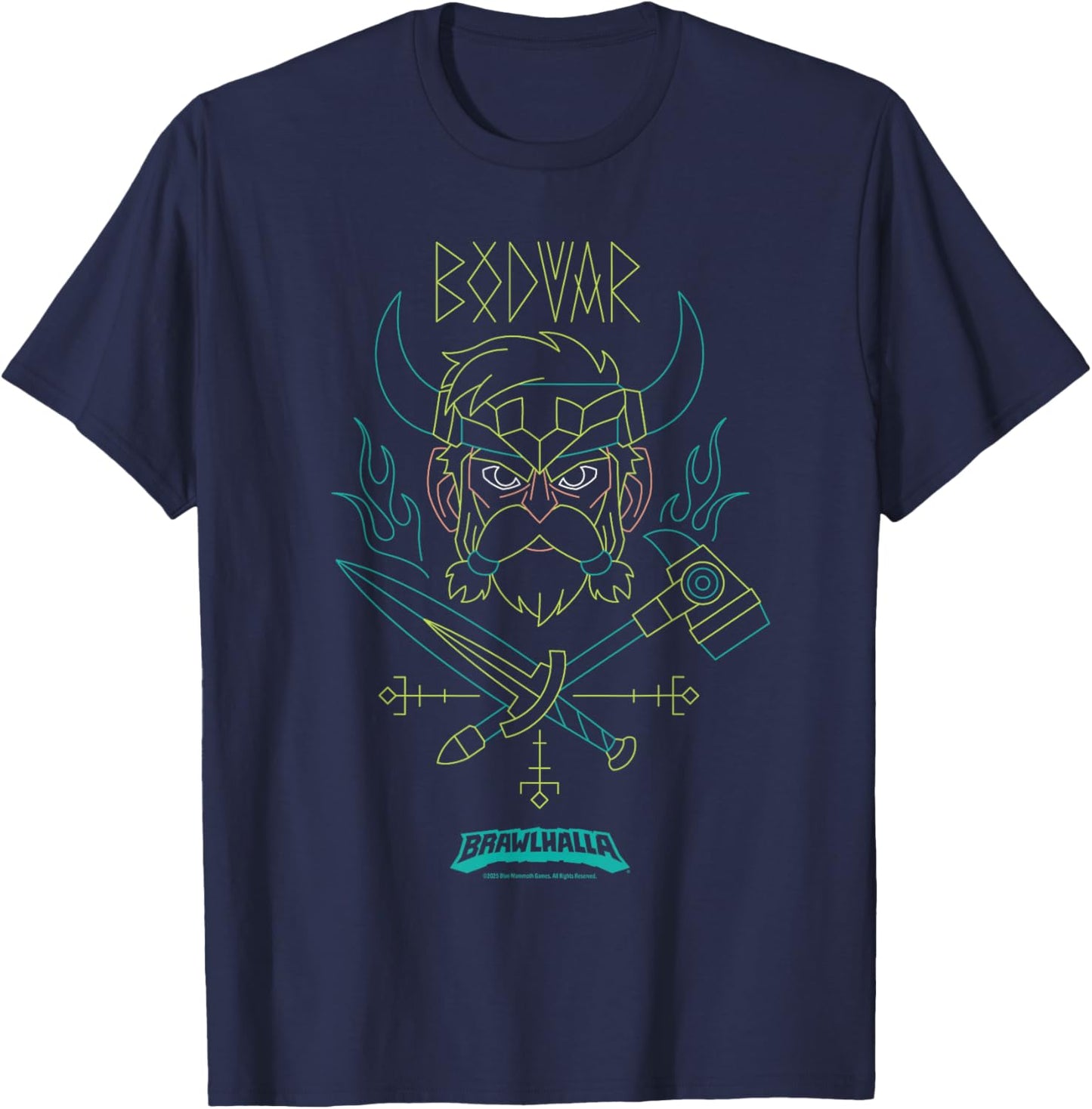 Brawlhalla Officially Licensed T-Shirt - T-Shirt | Navy