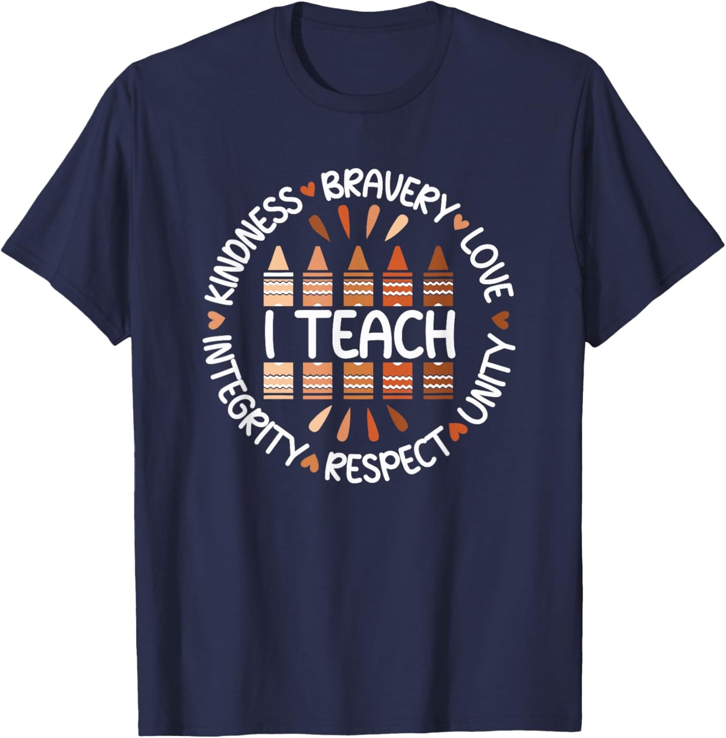 African American History Black History Month for Teachers T-Shirt - T-Shirt | Navy
