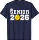 Senior Waterpolo Class of 2026 Graduation Team Matching T-Shirt - T-Shirt | Navy