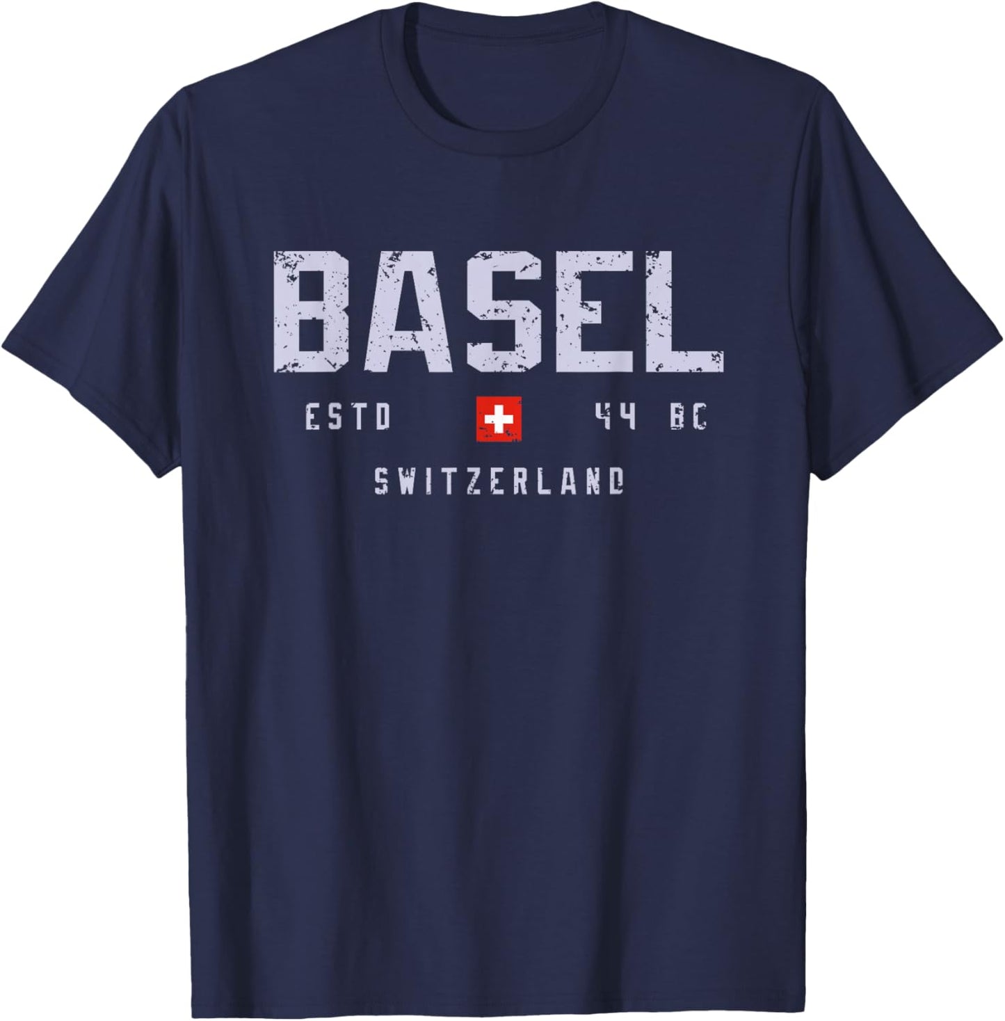 Basel Switzerland Field/Basel Switzerland T-Shirt - T-Shirt | Navy