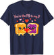 Funny Peanut Butter Jelly Couple Valentine Cute Food Love T-Shirt - T-Shirt | Navy