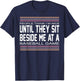 People Think I M Nice Until They Sit Beside Me at A Baseball T-Shirt - T-Shirt | Navy