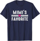 Mimi's Favorite T-Shirt - T-Shirt | Navy