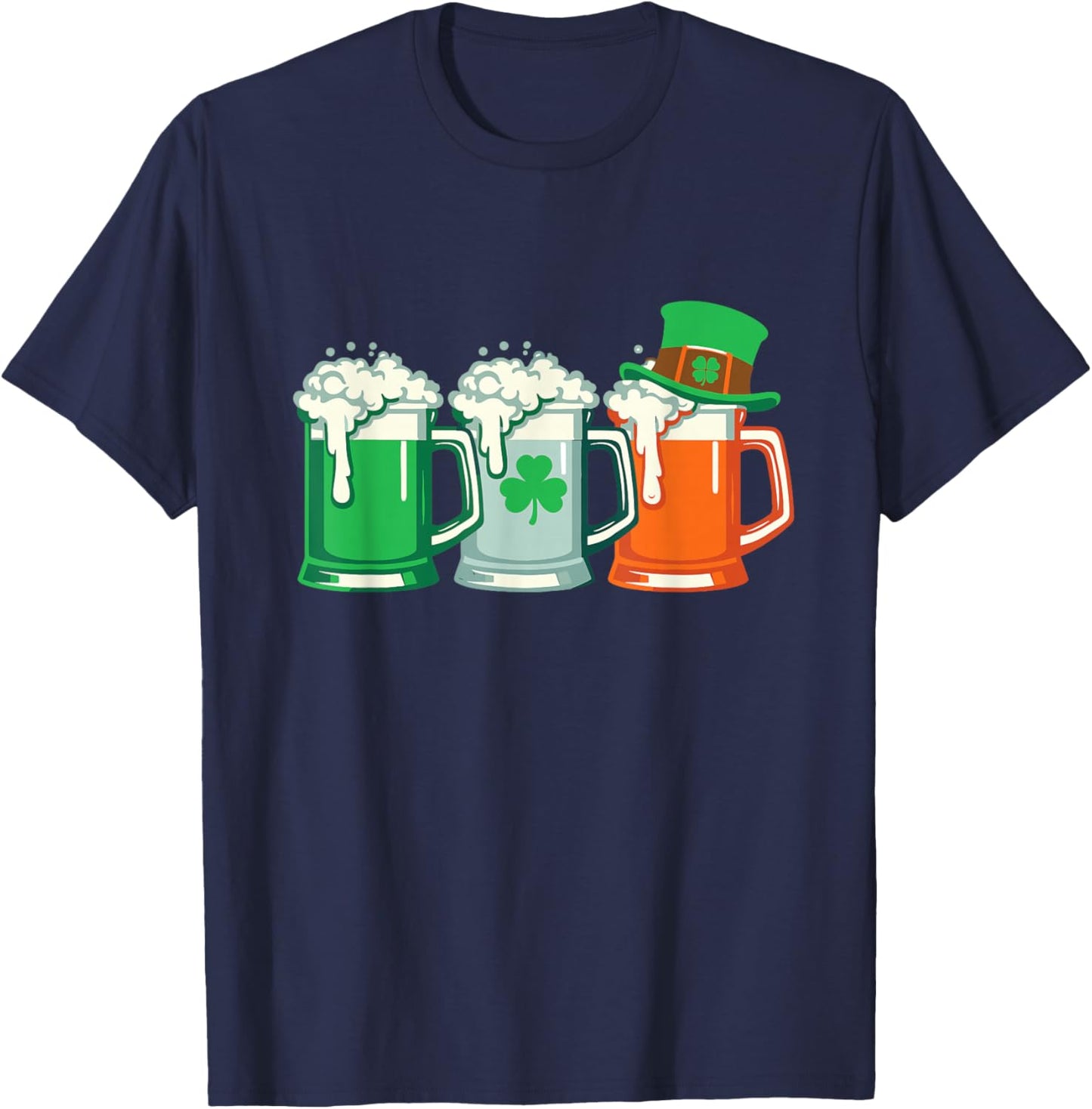 Irish Ireland St Patricks Day Party T-Shirt - T-Shirt | Navy
