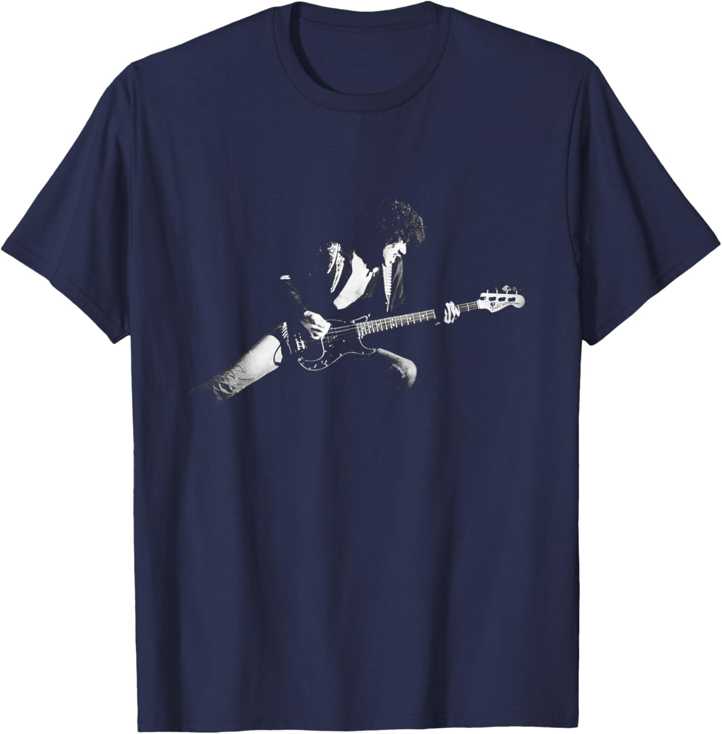 Phil Lynott Thin Lizzy Dancing in The Moonlight Reading 1977 T-Shirt - T-Shirt | Navy