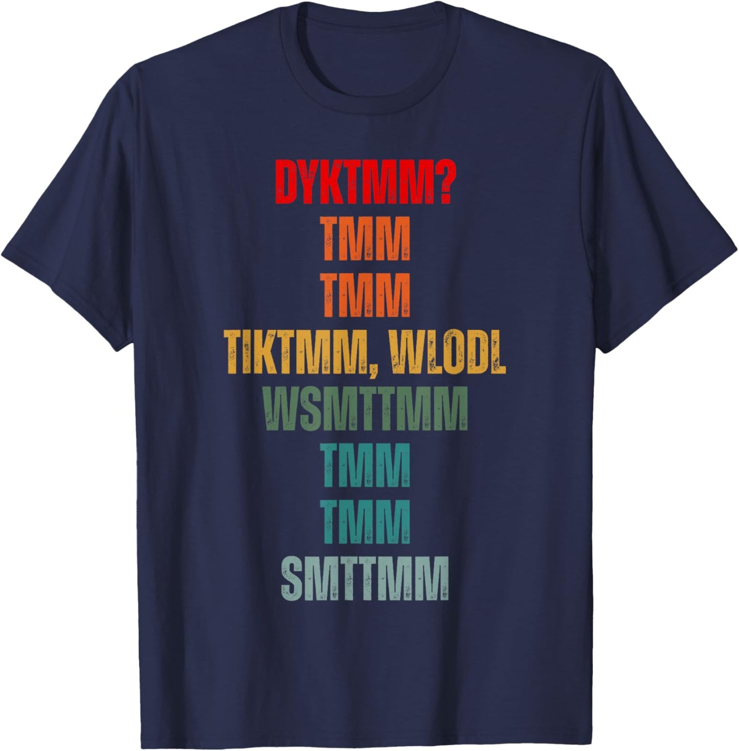 Dyktmm T-Shirt - T-Shirt | Navy