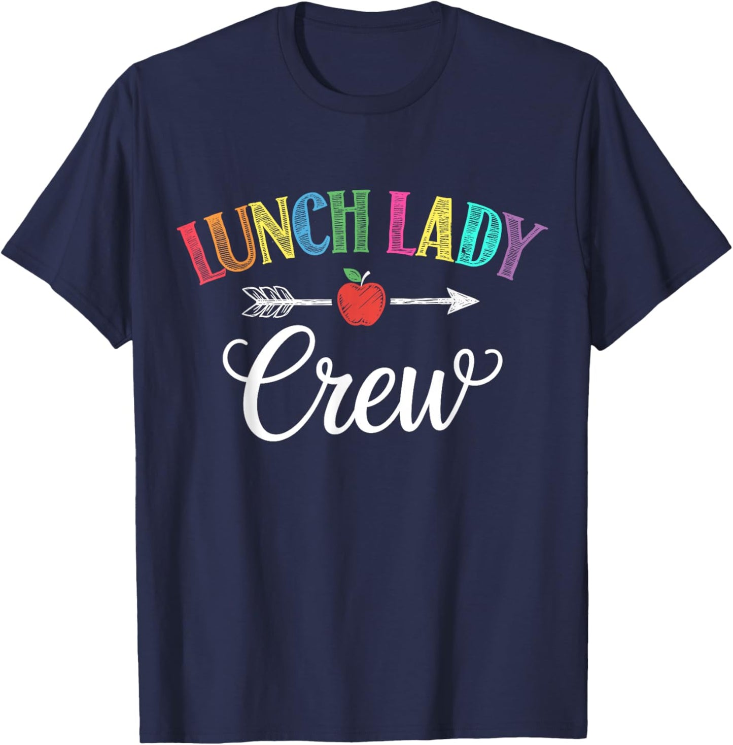 Lunch Lady Crew School Team T-Shirt - T-Shirt | Navy