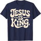 Jesus is King Bible Verse John 14:6 Christian God Religious T-Shirt - T-Shirt | Navy