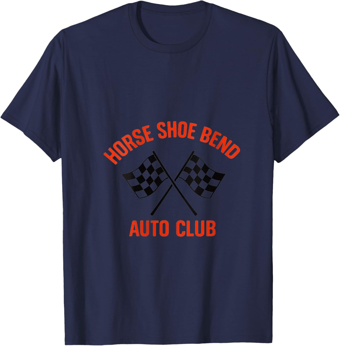 Women's Horse Shoe Bend Auto Club V-Neck T-Shirt - T-Shirt | Navy