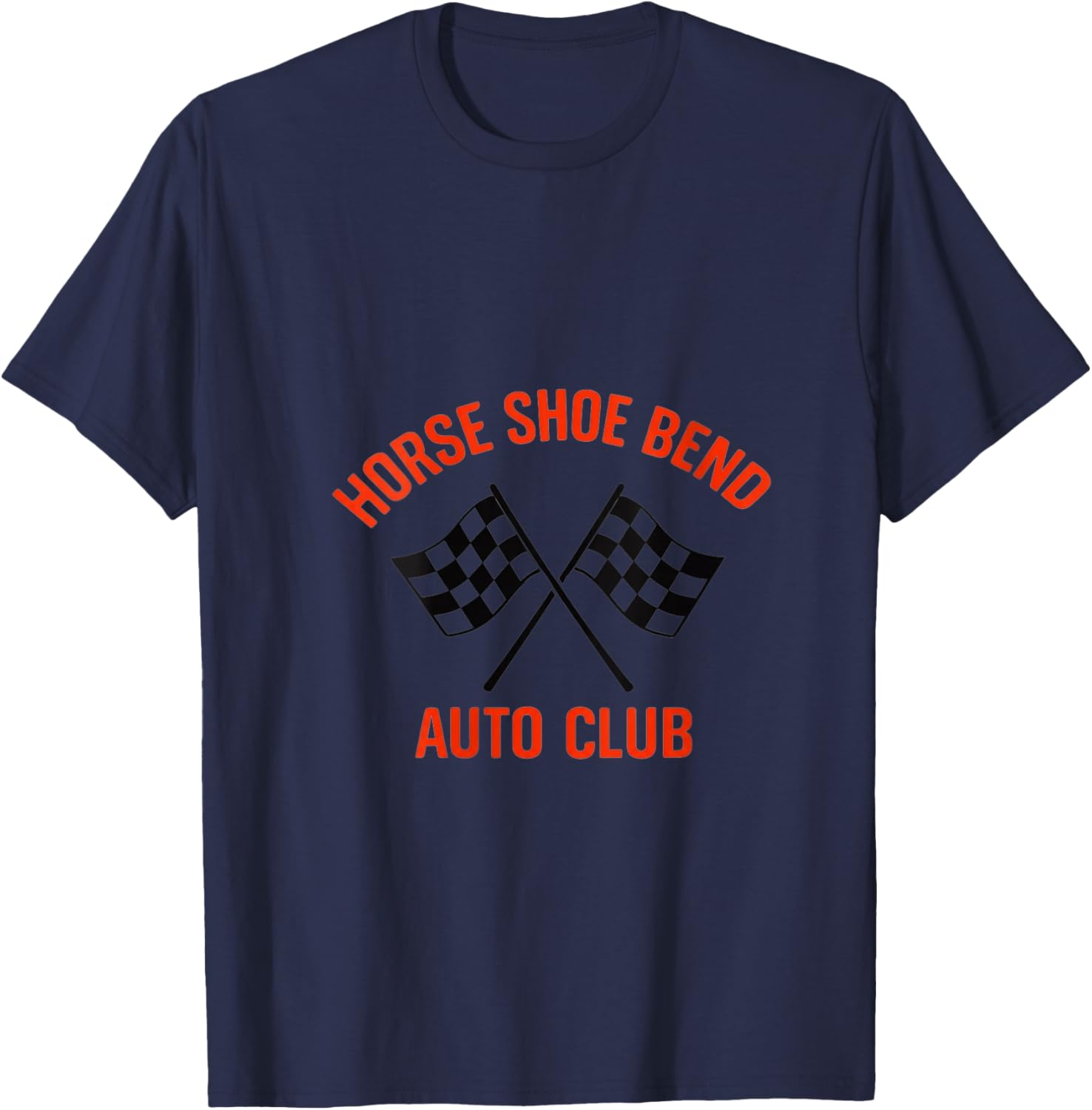 Women's Horse Shoe Bend Auto Club V-Neck T-Shirt - T-Shirt | Navy