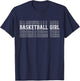Basketball Girl Funny Layered Text Daughter Youth Kids T-Shirt - T-Shirt | Navy