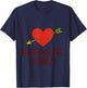 Bright Heart T-Shirt - T-Shirt | Navy