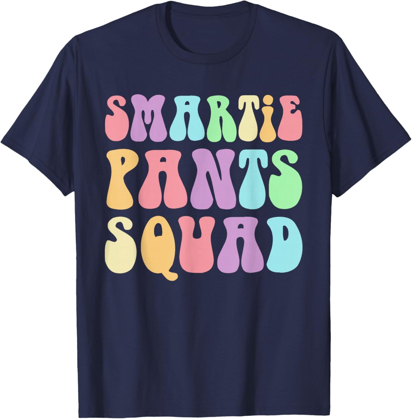Little Miss Smartie Pants Squad Smarty Costume Smarter Kids T-Shirt - T-Shirt | Navy