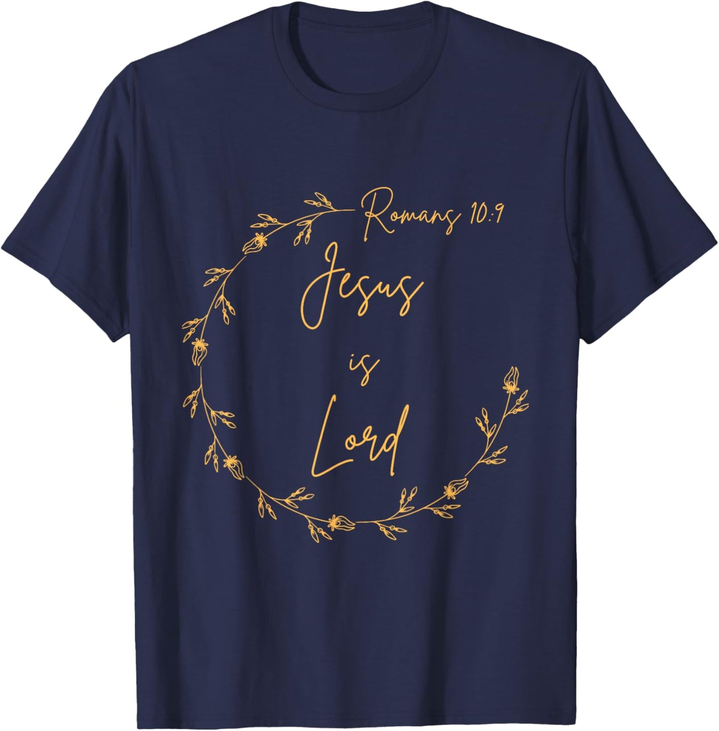 Jesus is Lord T-Shirt - T-Shirt | Navy
