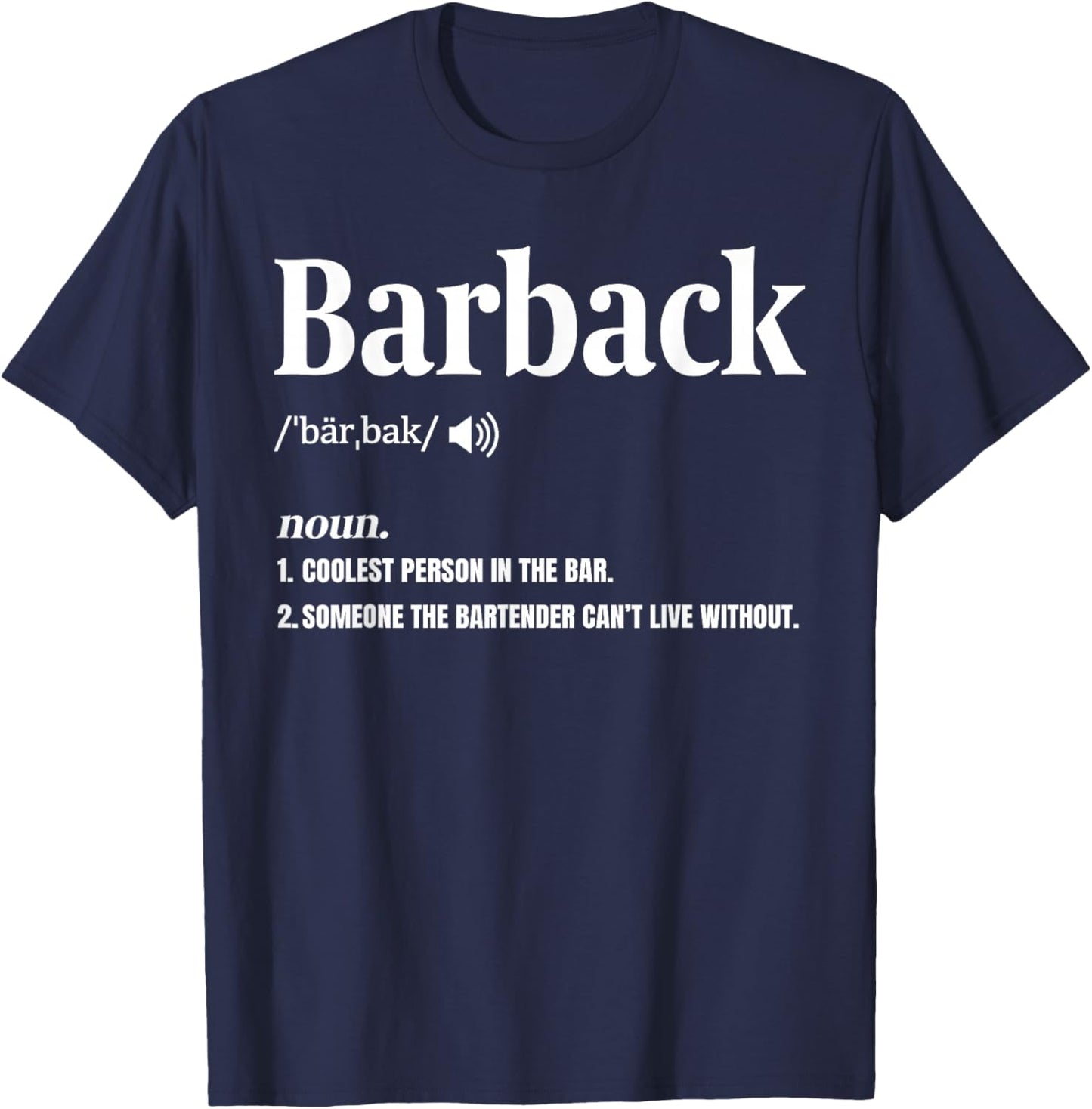 Barback T-Shirt - T-Shirt | Navy