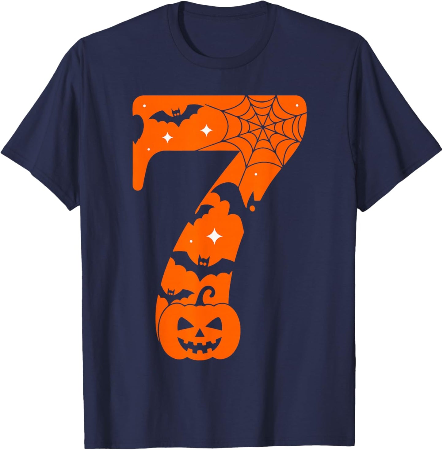 Couple Halloween Costume 6 7 Rizz Six Seven Meme T-Shirt - T-Shirt | Navy