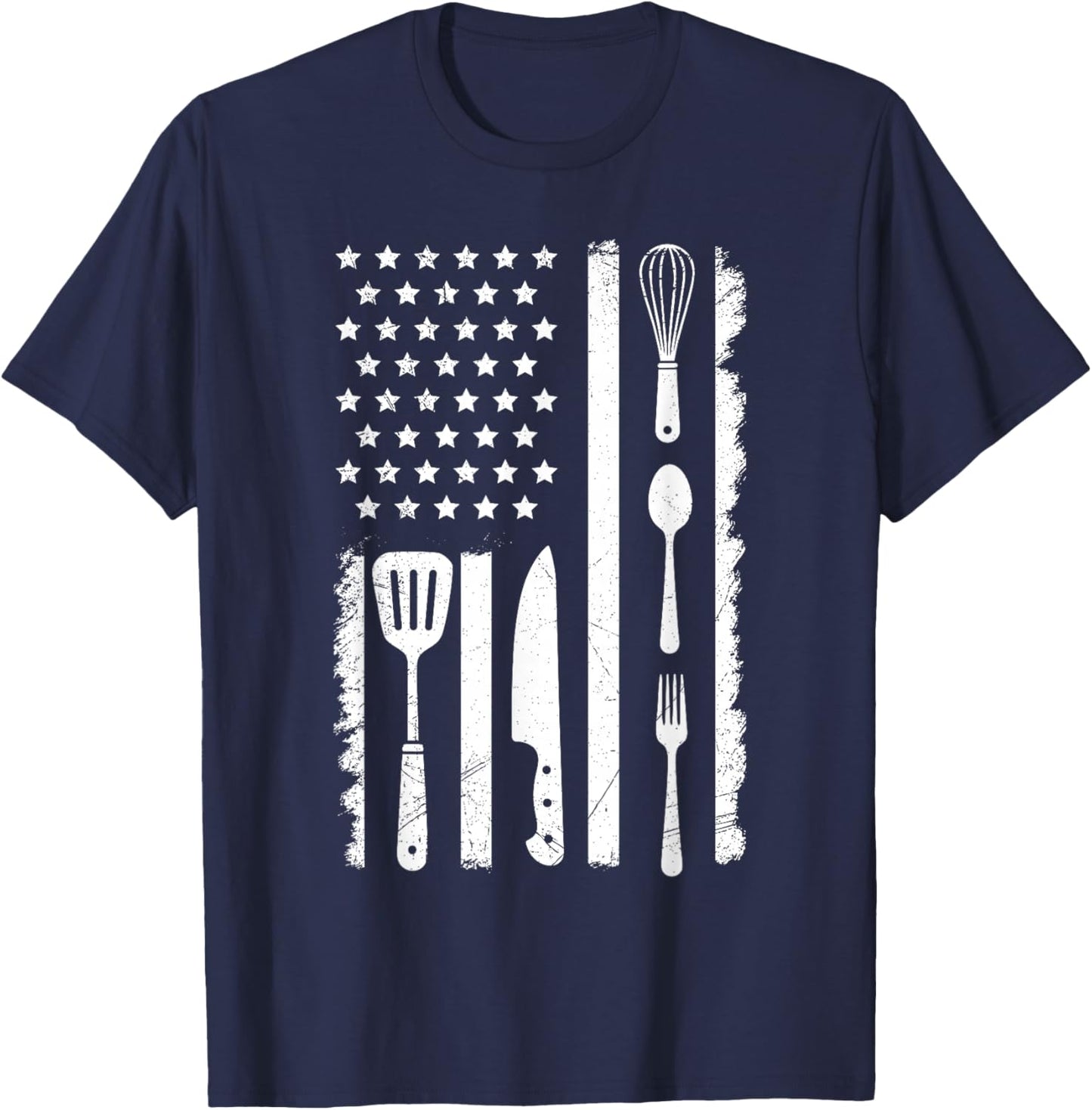 Cooking Chefs Odd Cooking Chef Gastronomer Funny Cook T-Shirt - T-Shirt | Navy
