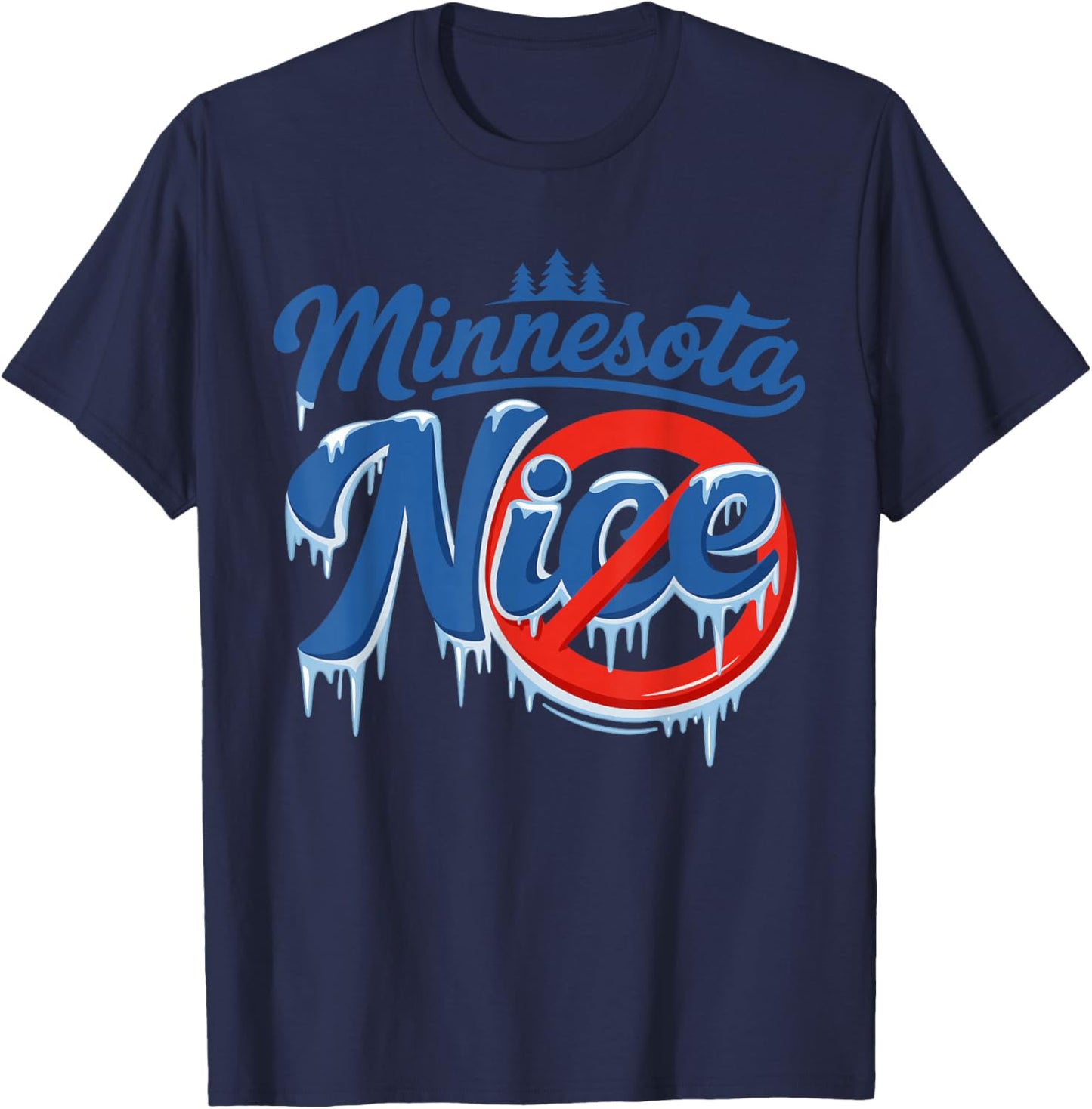 Minnesota Rebel New State Flag T-Shirt - T-Shirt | Navy