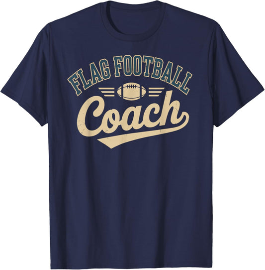 Flag Football Coach T-Shirt - T-Shirt | Navy