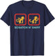 Scratch N’ Sniff Monkey Humor T-Shirt - T-Shirt | Navy