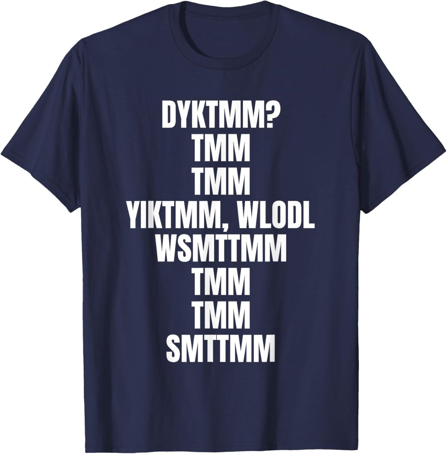 Dyktmm T-Shirt - T-Shirt | Navy