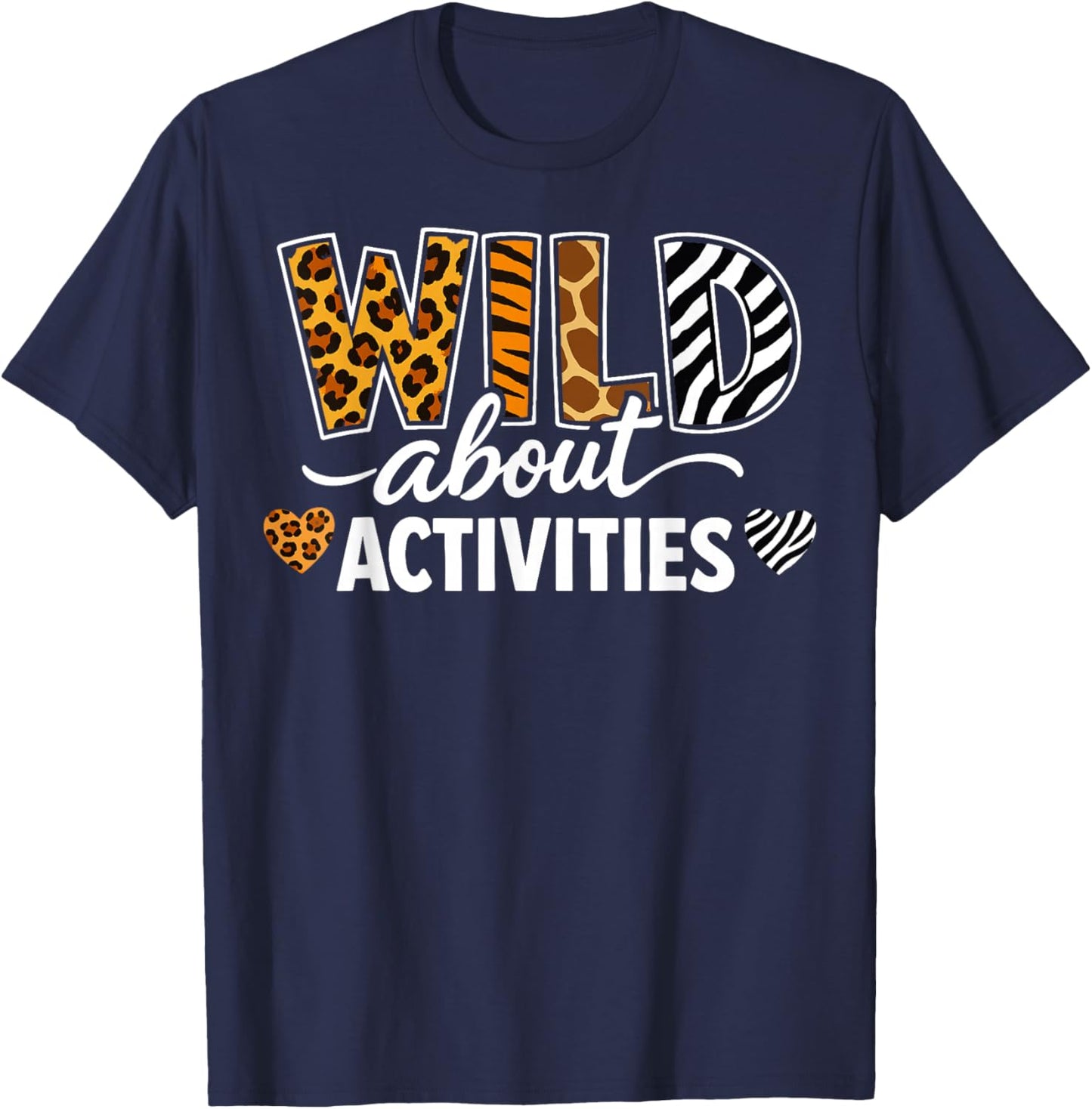 Activity Assistant Squad Activity Professionals Week Team T-Shirt - T-Shirt | Navy
