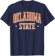 Oklahoma State Pride Classic Oklahoma Vintage T-Shirt - T-Shirt | Navy