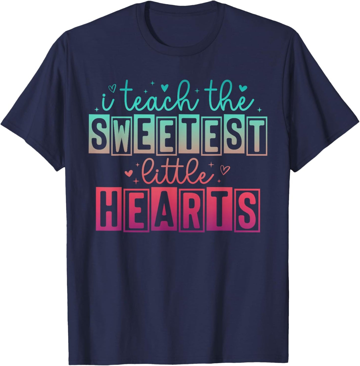 Teaching School Best Teacher Appreciation Inspirational T-Shirt - T-Shirt | Navy