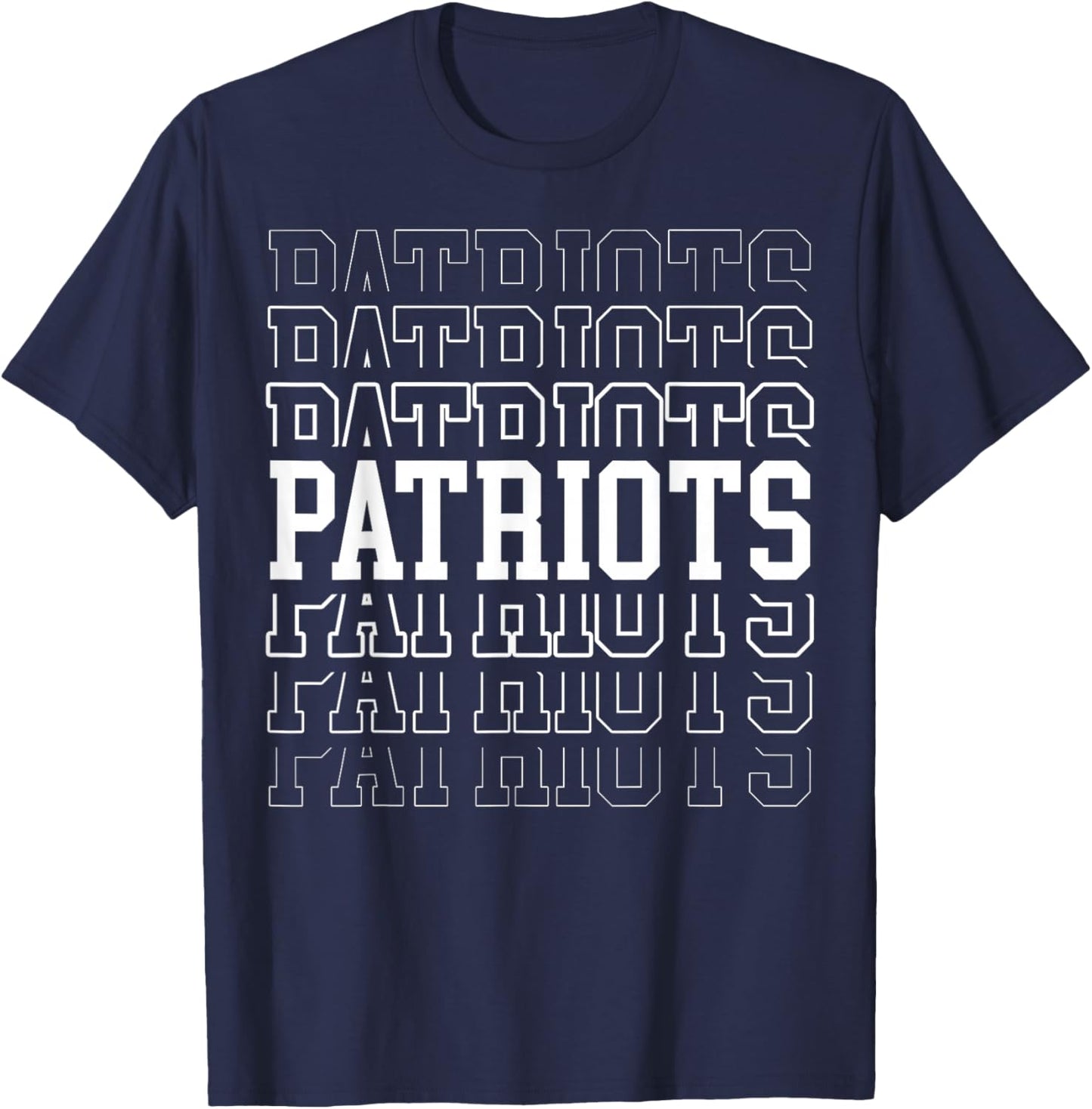 Retro Patriot Vintage Design Men Women Kids Boy Girl T-Shirt - T-Shirt | Navy