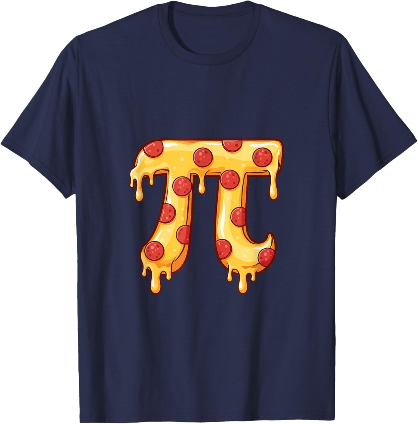 Pizza Pi - Food Lover Pizza Baker Italian Food Pi Day T-Shirt - T-Shirt | Navy