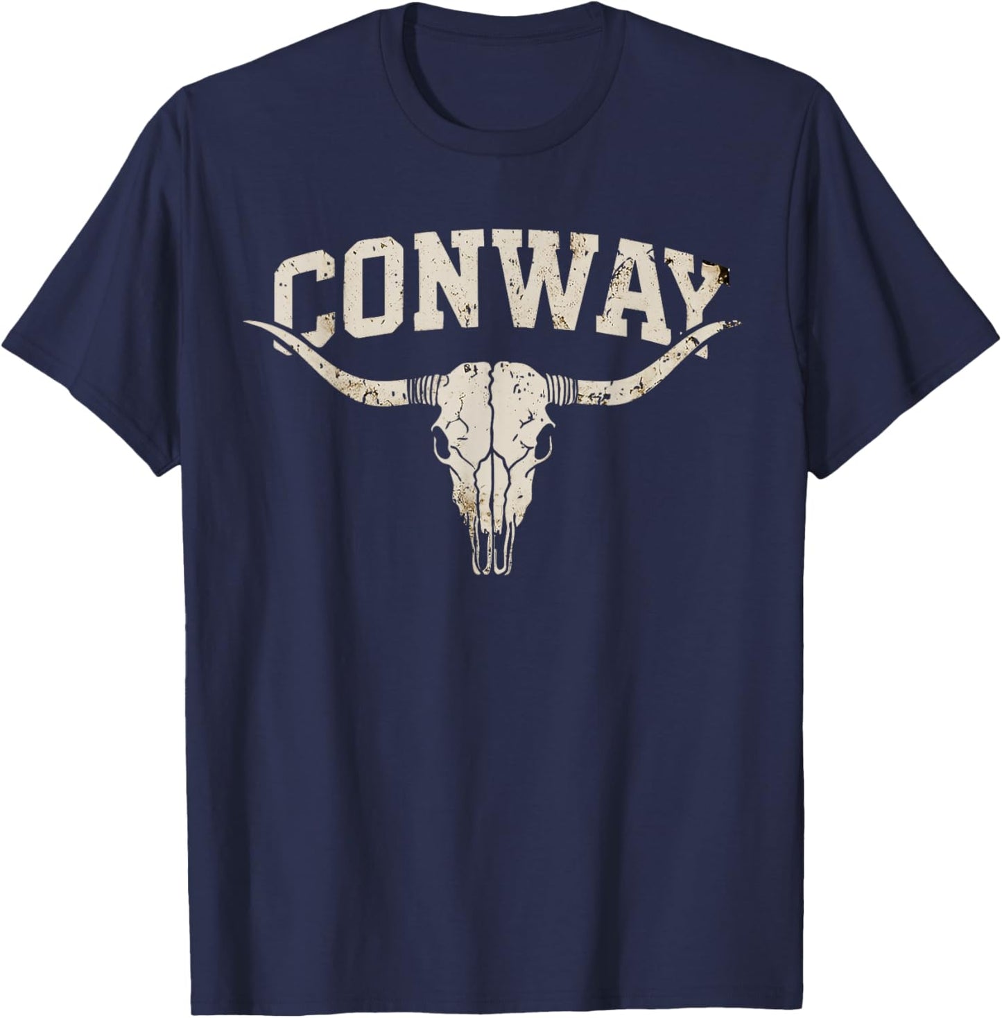 Vintage Conway Name Personalized Gift Women Kid T-Shirt - T-Shirt | Navy
