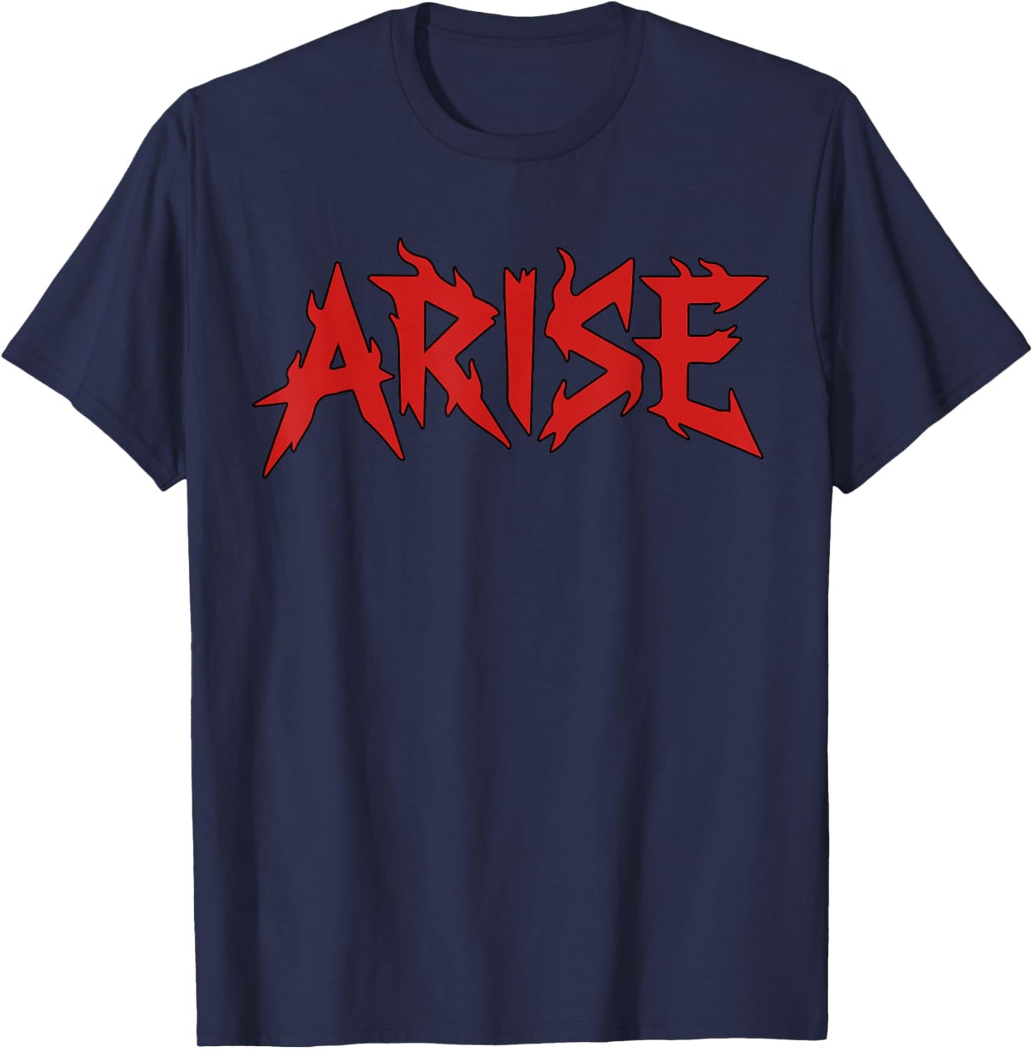 Arise Anime Fans Manga Lovers Present Women Funny T-Shirt - T-Shirt | Navy