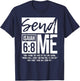 Send Me Isaiah 6:8, Vintage Bible Verse Christian T-Shirt - T-Shirt | Navy