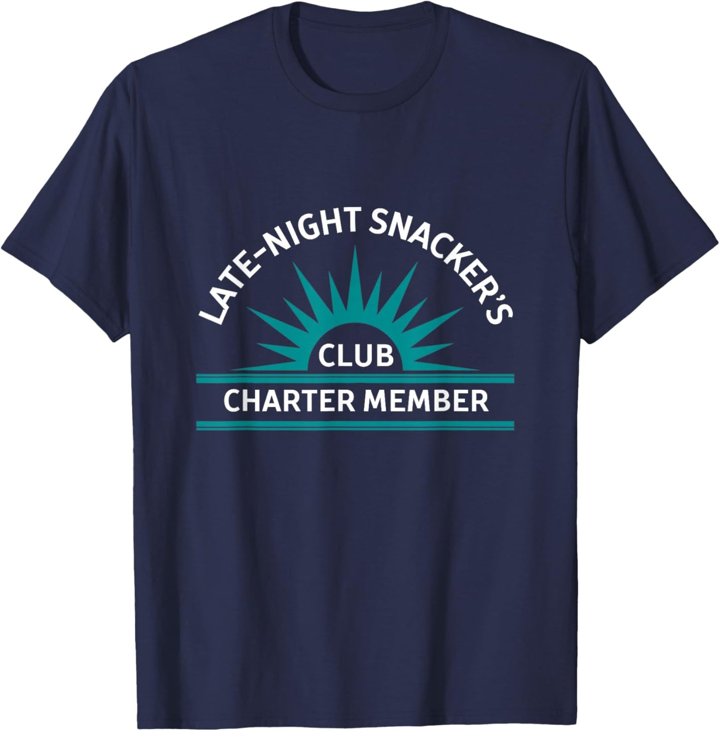 Late-Night Snacker's Club T-Shirt - T-Shirt | Navy