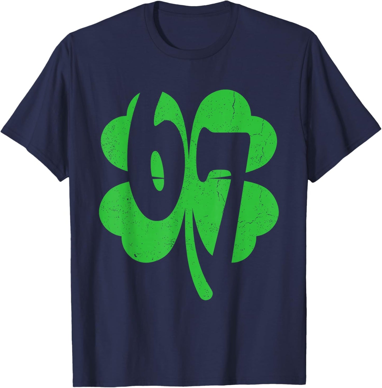 Six Seven 67 Shamrock St Paddy's Kid Boys St Patrick's Day T-Shirt - T-Shirt | Navy