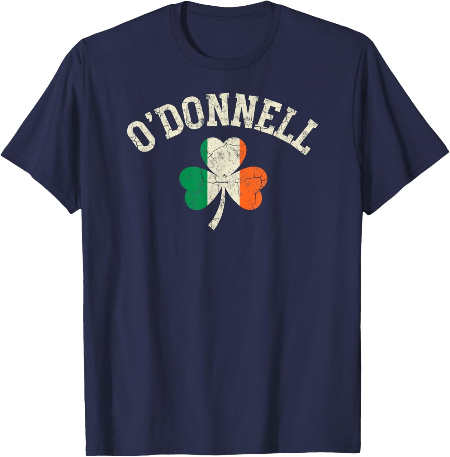 St.Patrick’s Day Irish Flag Shamrock O'Donnell Shenanigans T-Shirt - T-Shirt | Navy