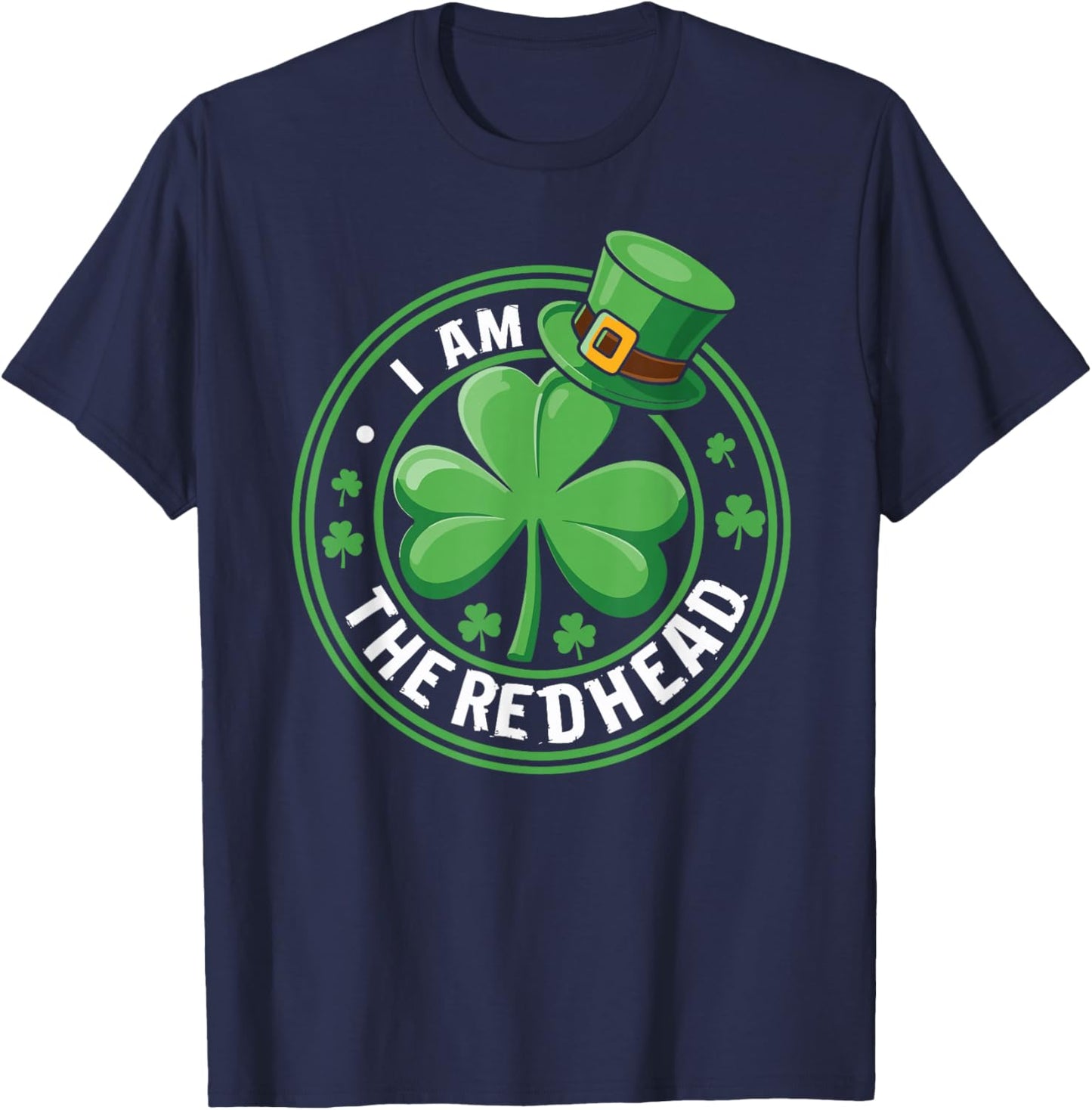 Funny Dibs On The Redhead I Am The Redhead Women Men Kids T-Shirt - T-Shirt | Navy
