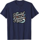Promoted to Grandma 2026 Beach Ocean Waves New Baby Reveal T-Shirt - T-Shirt | Navy