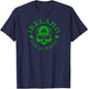 Ireland Erin Go Bragh! Skull T-Shirt - T-Shirt | Navy