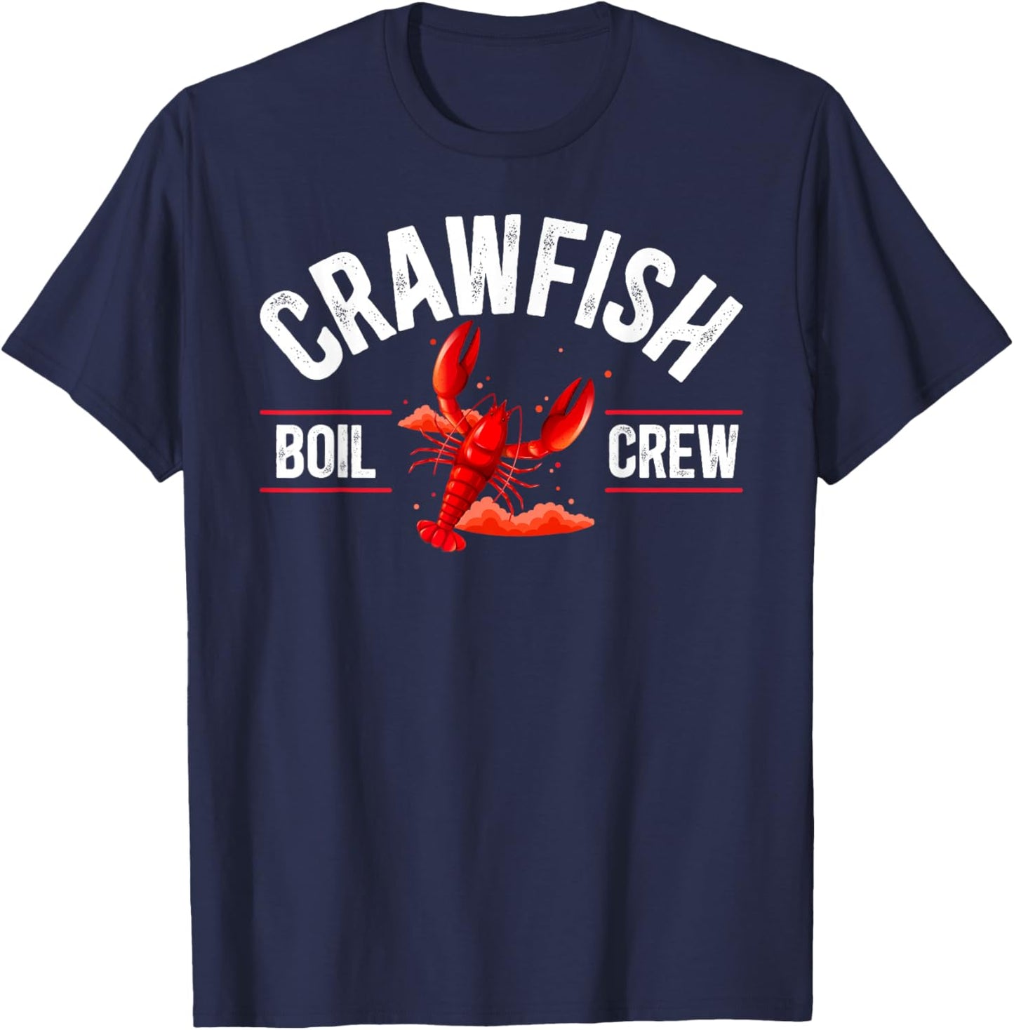 Crawfish Boil Crew Crawfish Lover Squad T-Shirt - T-Shirt | Navy
