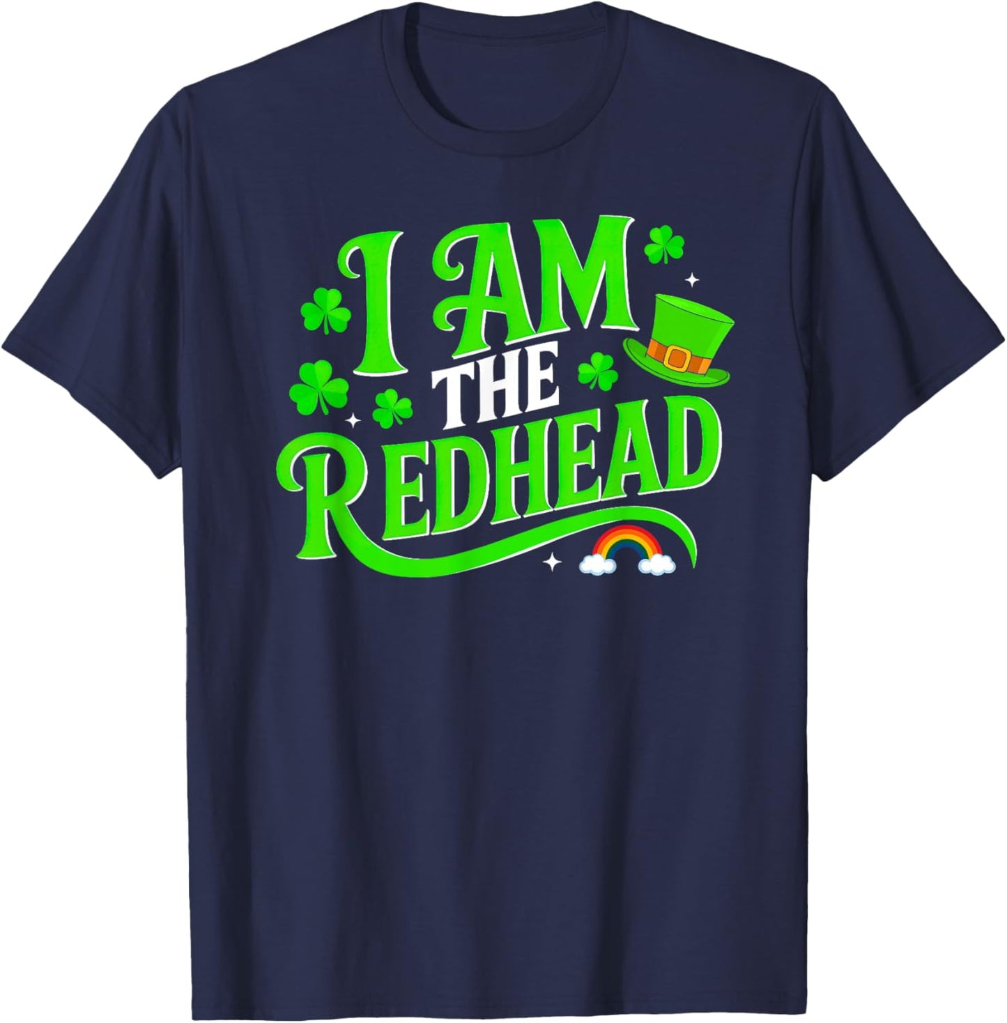 Dibs On The Redhead Funny I Am The Redhead Men Women Kids T-Shirt - T-Shirt | Navy