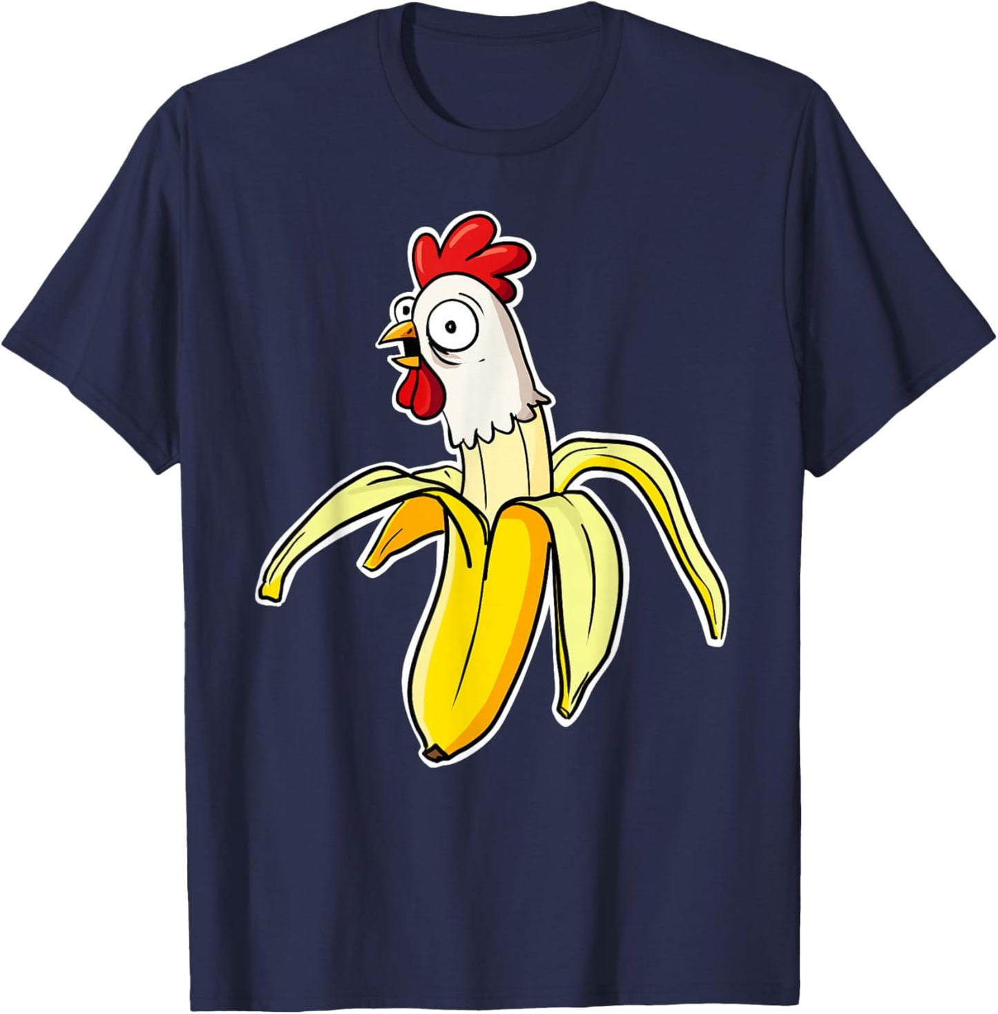 Chicken Banana T-Shirt - T-Shirt | Navy