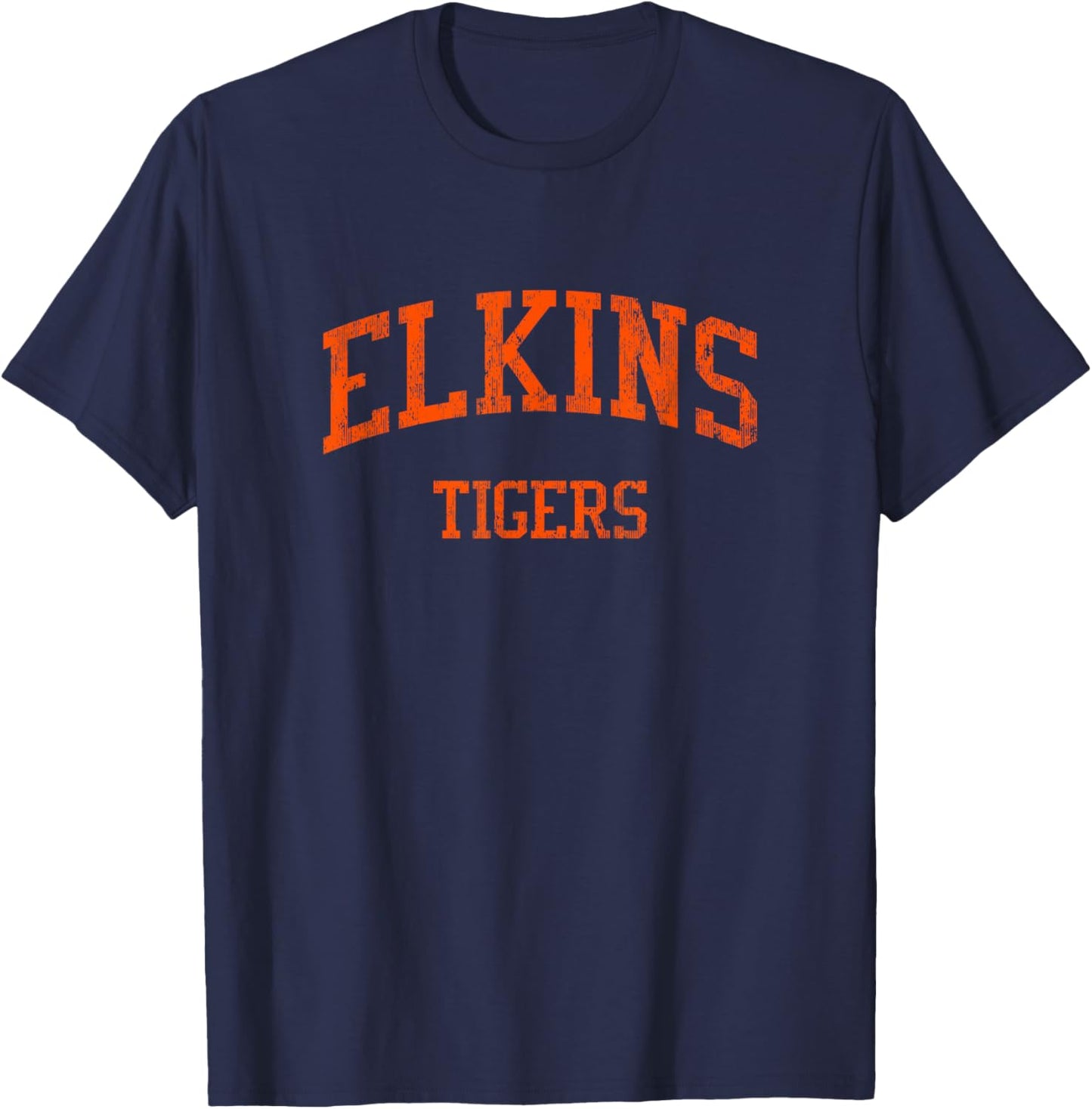 Elkins High School HS Elkins WV Vintage Sports T-Shirt - T-Shirt | Navy