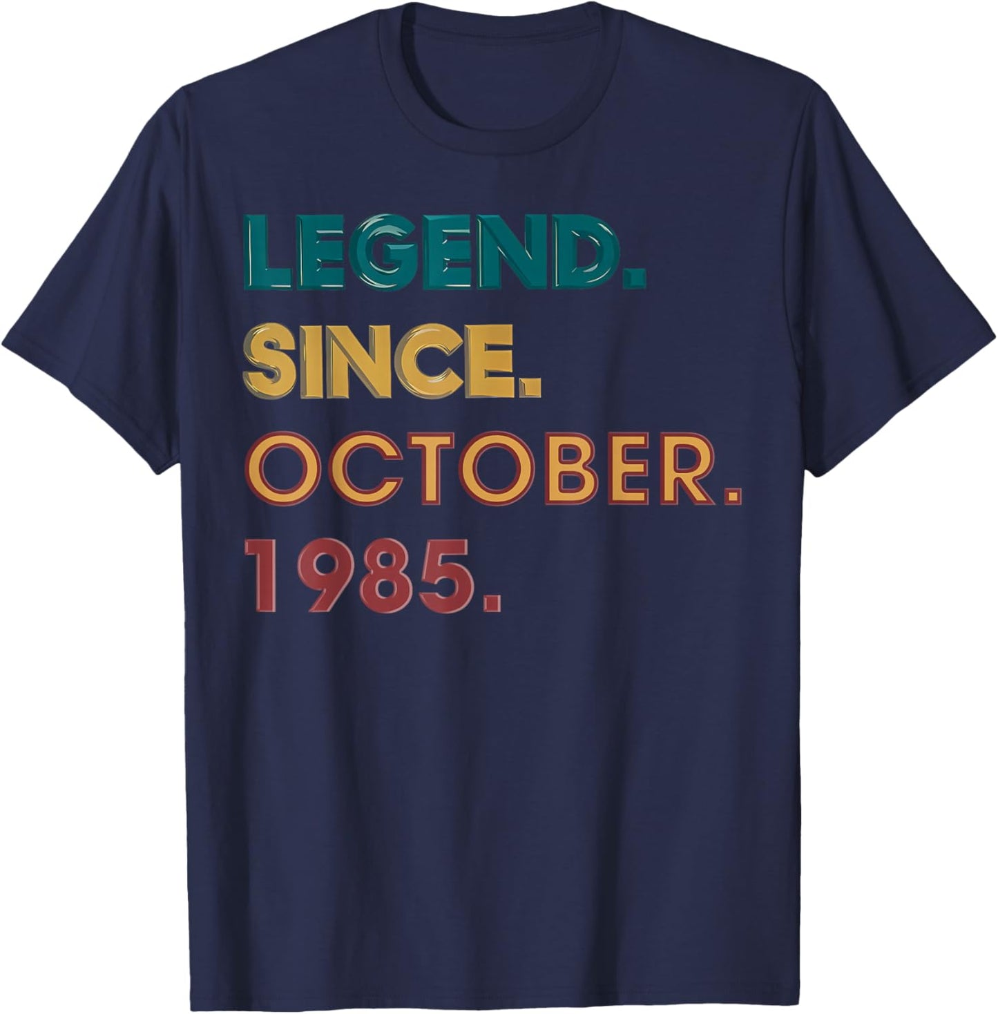Legend 1985 40th Birthday Gifts Women 40 Year Old T-Shirt - T-Shirt | Navy