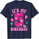 5 Year Old Pink Coquette Bow It's My 5th Birthday Girl T-Shirt - T-Shirt | Navy