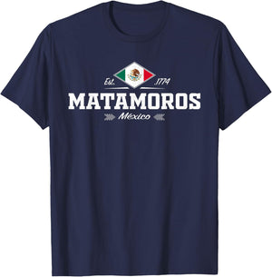 Matamoros Mexico T-Shirt - T-Shirt | Navy