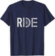 Cycling Bicycle Biker Men Women Kids Biking T-Shirt - T-Shirt | Navy