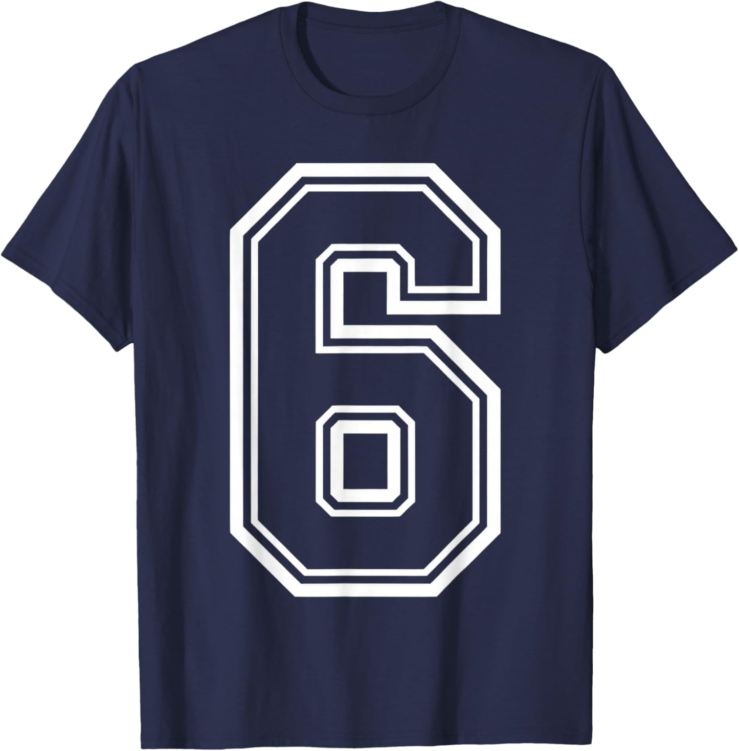 Couple Number 6 7 Meme Saying Six Seven T-Shirt - T-Shirt | Navy