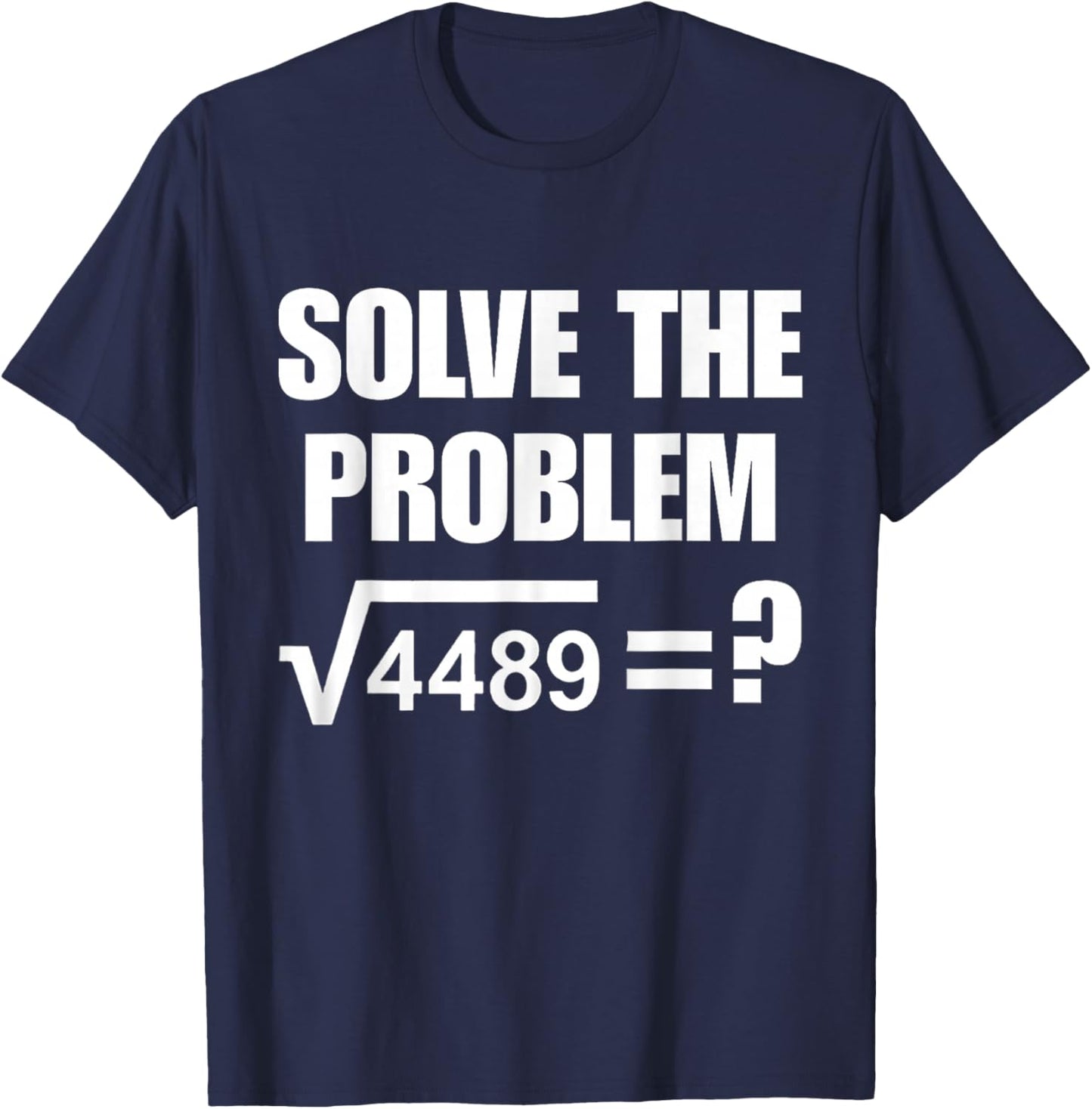 Funny 67 Meme Math Six Seven Teacher Brainrot Joke T-Shirt - T-Shirt | Navy