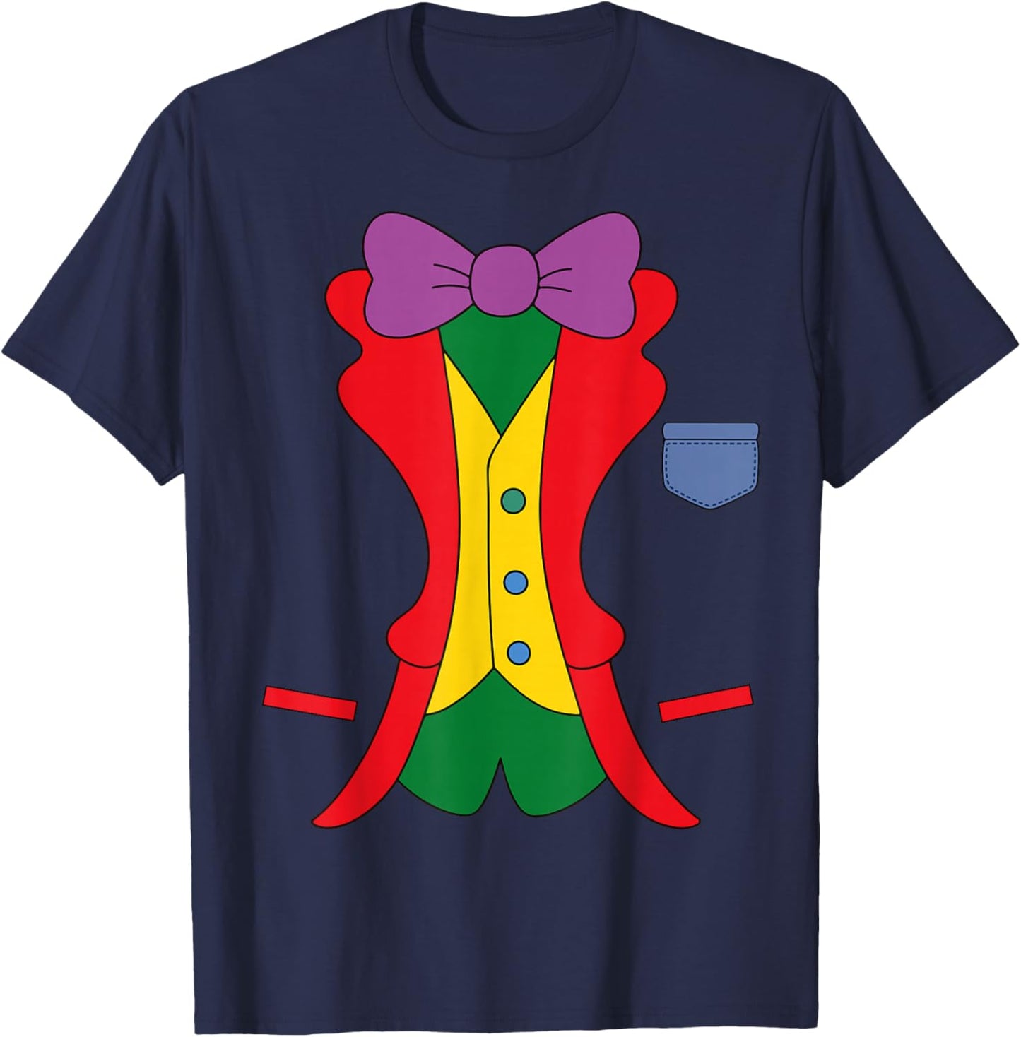 Halloween Mad Hatter Costume Alice in Wonderland Novel Book T-Shirt - T-Shirt | Navy